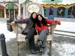 Sue May and Monica at Mont Tremblant ski resort